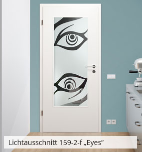 Lichtausschnitt 159-2-f Eyes